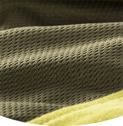 Highly breathable mesh fabric